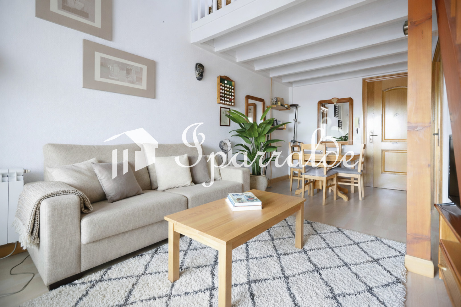 Hendaia Playa – Vivienda de 2 habs en última planta - Garaje cerrado – Vistas despejadas
