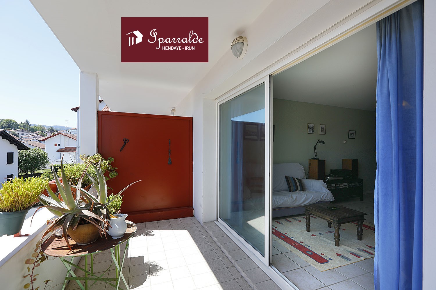 Preciosa vivienda T2 con preciosa y soleada Terraza en Hendaye (64)