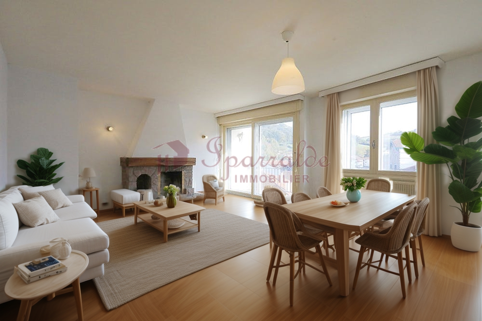 Amplio y luminoso apartamento en Hendaya - 269.000 €