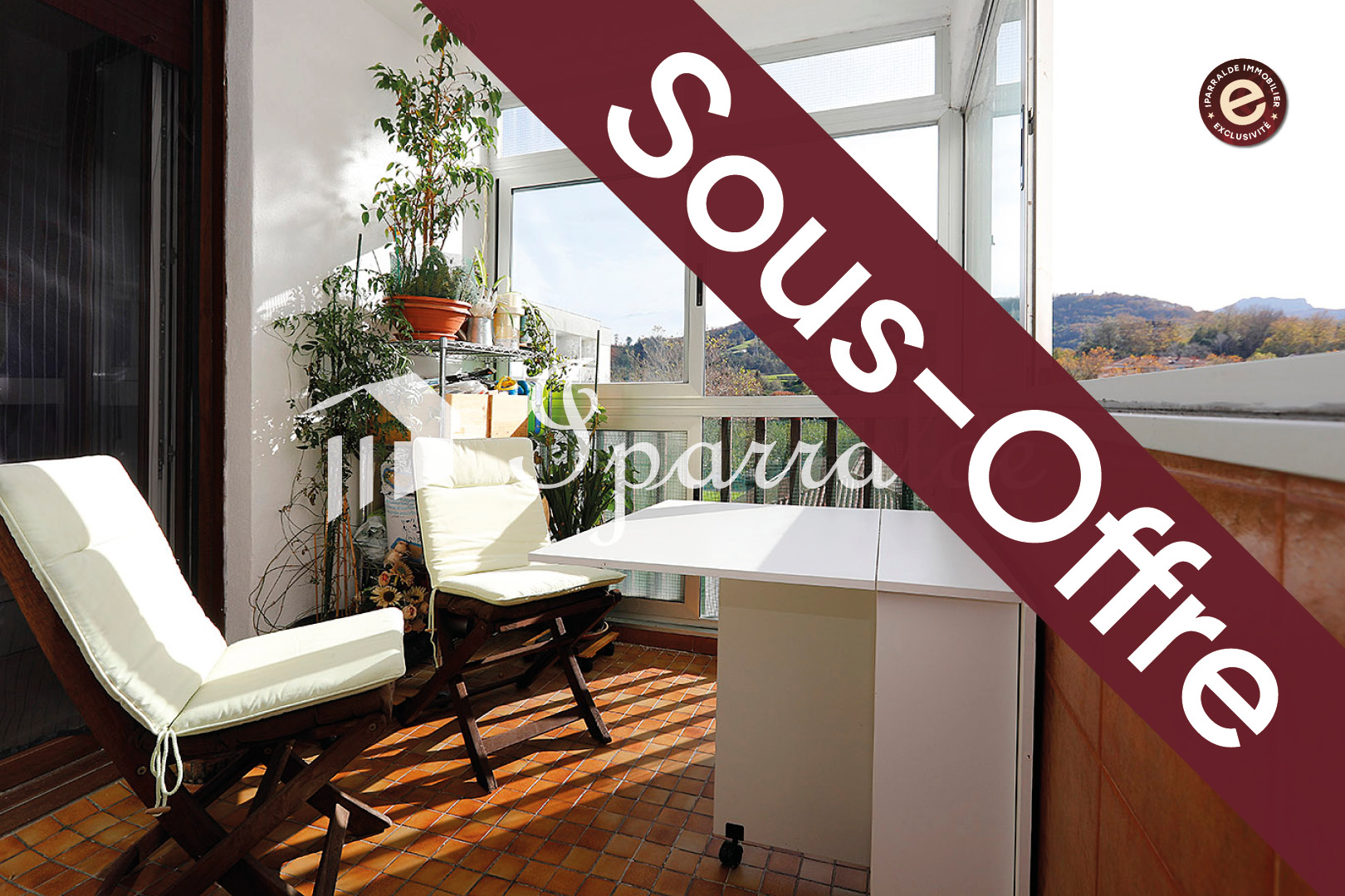 Hendaya (64) – Magnífico piso de 2 habs, totalmente reformado, con dos balcones y trastero