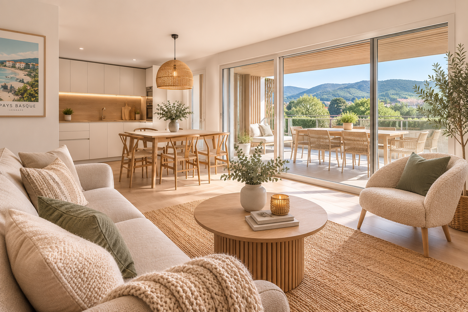 Estrena tu nuevo hogar en las alturas de la Playa de Hendaia