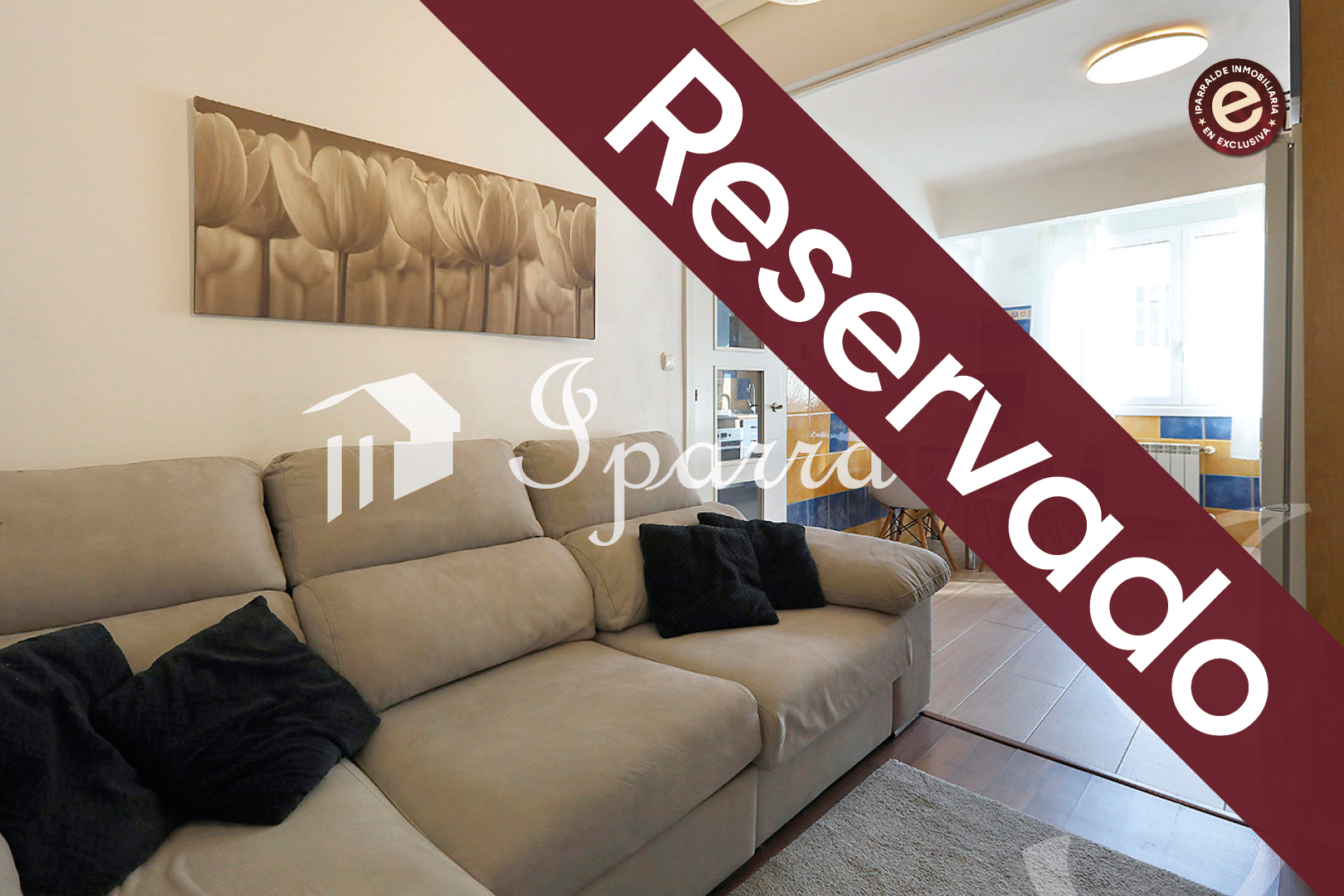 Bonita vivienda de tres habitaciones en zona de Elitxu