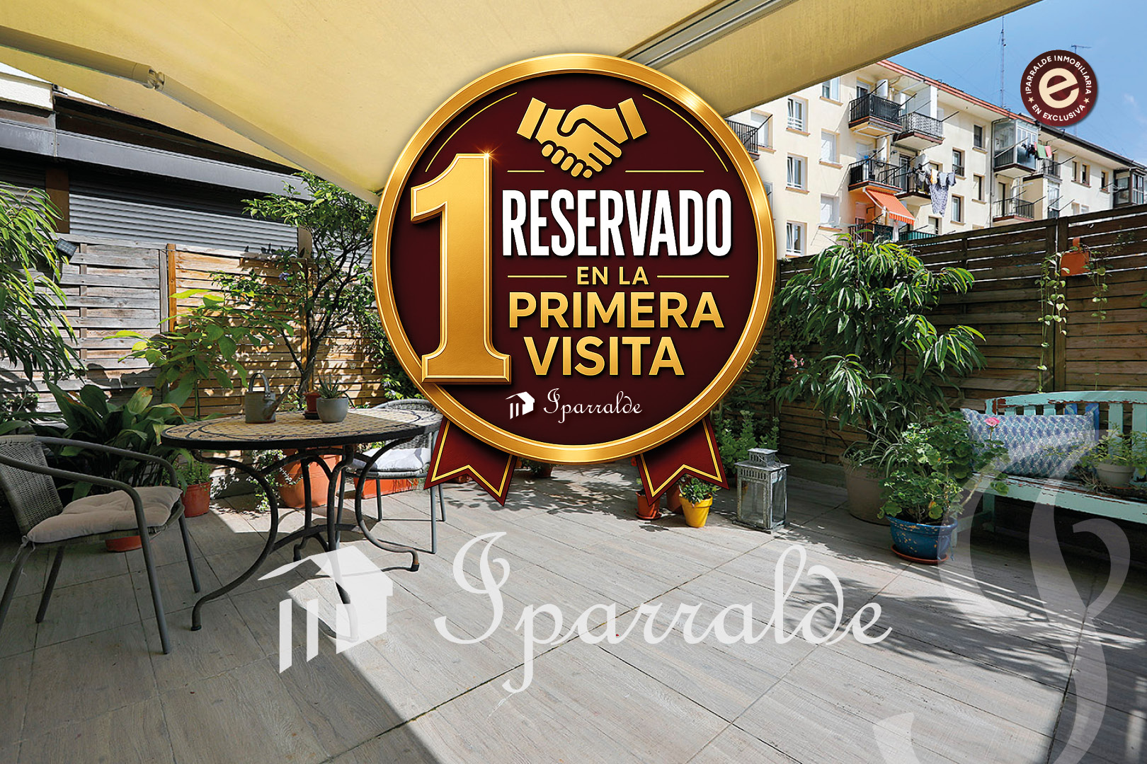 INSIGNIA IPARRALDE · RESERVADO EN LA PRIMERA VISITA