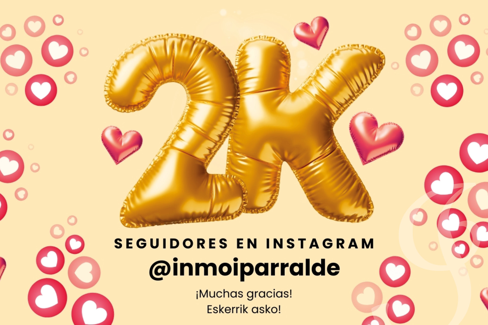 ¡Ya somos 2K en Instagram! 