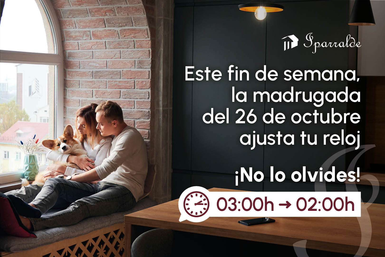 Cambio de hora, cambio de hogar... ¿Y si este otoño das el paso?