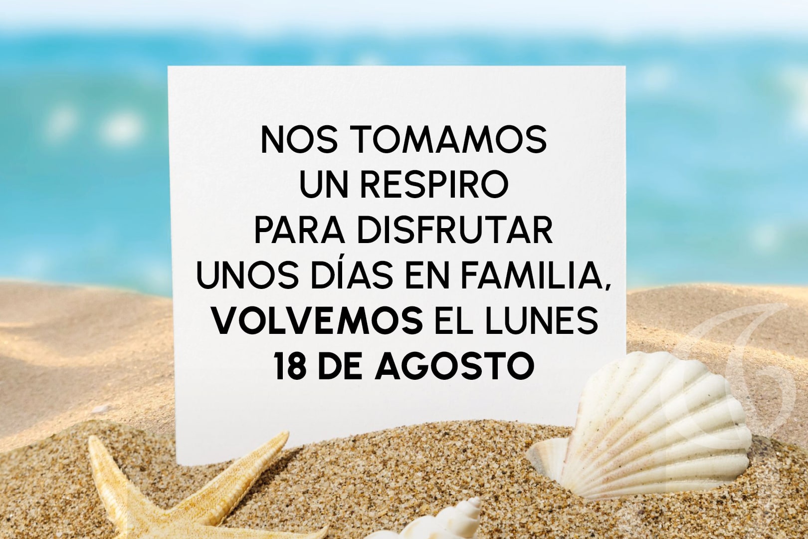 En Iparralde Inmobiliaria nos tomamos un respiro para disfrutar de unos días en familia, descansar y